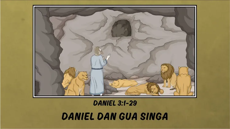 Daniel and the lion's den